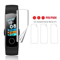 For honor band 5 screen protector for huawei honor band 4 5 strap hydrogel film honer band4 band5 not tempered glass Cables