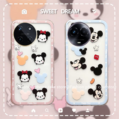 Phone Case เคส Realme11 4G NFC Realme 11 5G Realme C51 อินเทรนด์หลากสีน่ารักเคสการ์ตูนซิลิโคนนิ่มราคาไม่แพง2023