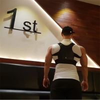 Slim Training Compression Gym Sleeveless TShirt Workout Tank Top Men Bodybuilding Tight Clothing Fitness Mens Sports Vests Muscle Man Singlets