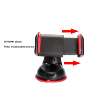 Universal Car Mobile Phone Holder 360 Degrees Rotation Dashboard Suction Mount Stand Cell Phone Holder For Car cket