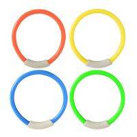 WhMy 4Pcs Dive Ring เครื่องช่วยว่ายน้ำเด็กเล่นน้ำดำน้ำกีฬา Summer Beach Toy