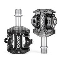 CXWXC Bike Pedals MTB Road Bike Clipless Pedals Sealed Bearing Pedal SPD Pedal 9/16 Inch Lightweight for Mountain Bike Road Bike