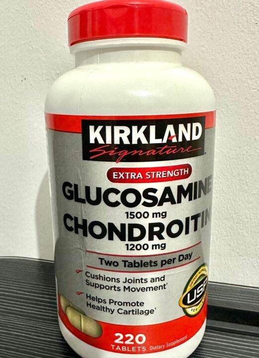 Kirkland Signature Glucosamine HCI 1500mg Chondroitin Sulfate 1200mg