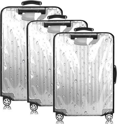 18-30 Inch Suitcase Cover Transparent Luggage For Wheeled Suitcase Clear Travel Luggage Waterproof Dust Rain