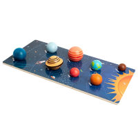 Teniron 1 ชุดของ Planet Puzzle Matching Toy Solar Solar System