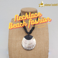 Andaman seashell สร้อยคอเครื่องประดับ Necklace Beach fashion จากลูกปัด จี้จากเปลือกหอยมุกแท้ 3-29