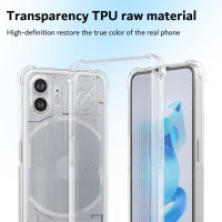 สำหรับไม่มีอะไรโทรศัพท์2เคส TPU นิ่มใสเคสครอบโทรศัพท์ป้องกันด้านหลัง