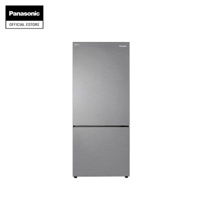 Panasonic ตู้เย็น 2 ประตู (13.5 คิว , สี Glossy Silver Steel) รุ่น NR-BX421BPST | เทคโนโลยี Prime Fresh -3°C | Econavi + Inverter ประหยัดไฟ | Ag Clean ยับยั้งเชื้อราและแบคทีเรีย