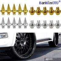 25pcs/set Brand New Plastic Spike Car Wheel Rivets For Wheel Rims Cap Lip Screw Bolt Tires Car Styling Tunning LGMD001-JT&amp;P Nails  Screws Fasteners