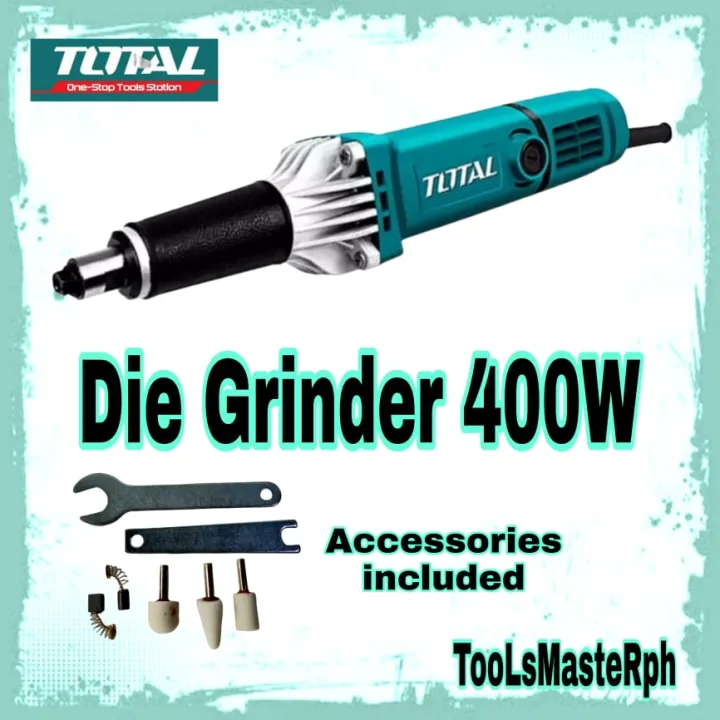 TOTAL ELECTRIC DIE GRINDER 400W (TG504062) Lazada PH
