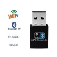 USB wifi Bluetooth Adapter V4.0 Wireless network Card wifi antenna transmitter PC WI-FI LAN Internet Receiver 802.11b/n/g TEROW