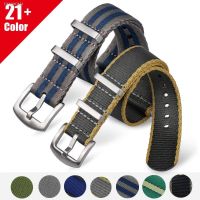 ❧♈ Premium Quality Nylon Strap 20mm 22mm Soft Watch Band Universal Type Sports For 007 Watchband Replacement Nylon Watch Bracelet