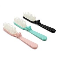 Portable Foldable Comb Small Fresh Soft Brush Head Anti-static Fine Tooth Comb Massage Comb Hairdressing Comb