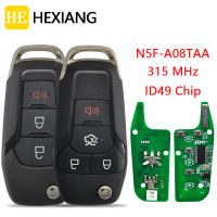 HE Xiang Car Remote Control Key For Ford Fusion Escort 2013 2014 2015 2016 Explorer FCCID:N5F-A08TAA ID49 315Mhz Replace Key