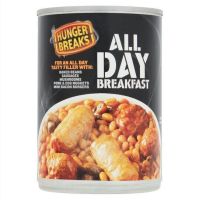 Hunger breaks - Baked beans with sausage 395g