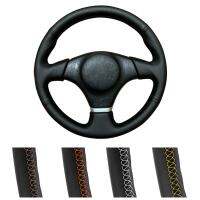 ❂﹊❉ DIY Customized Car Steering Wheel Cover For Toyota RAV4 1998-2003 Celica 1998-2005 Corolla (US) 2003 Auto Leather Steering Wrap