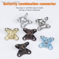 Aluminum Alloy Corner Brackets Screws Butterfly L-shaped Support Connector Removable Fasteners Corner Code Right Angle Bracket