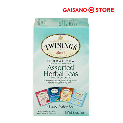 Twinings Assorted Herbal Tea 20 Tea Bags Lazada PH