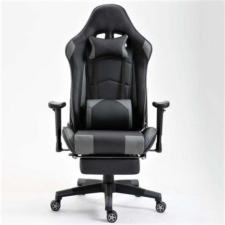 Professional Gaming Chair Metallic Black Gray Color | Lazada PH