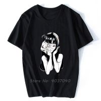 Tomie เสื้อยืดผู้ชาย Kado Ulang Tahun แขนสั้นตลก