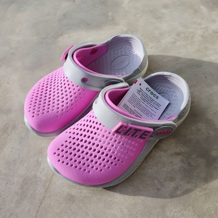 รองเท้า-crocs-360-marble-for-kid-รุ่นใหม่ล่าสุด-2022-สีมาไหม่สวยมาก-นิ่มใส่สบาย