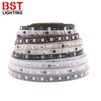 DC12V WS2811 RGB LED Pixels Strip Light 5050SMD Addressable 304860Ledsm Led Strip External 1 IC Control 3 Leds