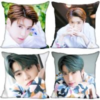 New JaeHyun Pillow Case For Home Decorative Silk Pillows Cover Invisible Zippered Throw PillowCases 40X4045X45cm 0519