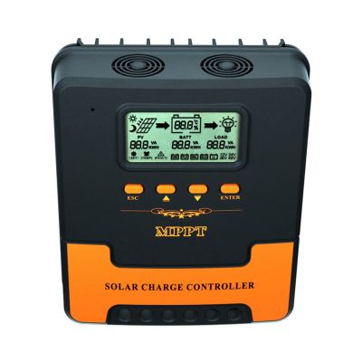 50A MPPT Solar Charge Controller Solar Controller 12V 24V Auto Adapting Lead Acid Lithium Battery Charging Controller for Solar Panel