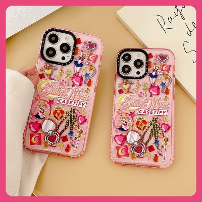 Hare CASE joint Japanese anime sailor moon month 14 following from apple mini iPhone13 transparent macroporous 12 11 promax silicone skin feeling soft set of XSr 67/8 p powder