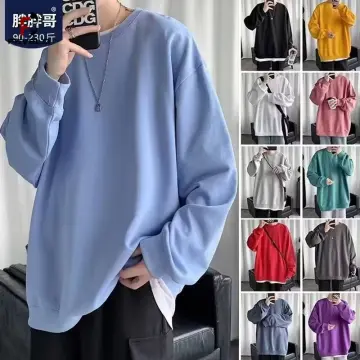 Simts M-3XL】Japanese Harajuku style Oversized big neck hoodie for men Hip  Hop lelaki pullover embroidery sweater men's Korean high-neck