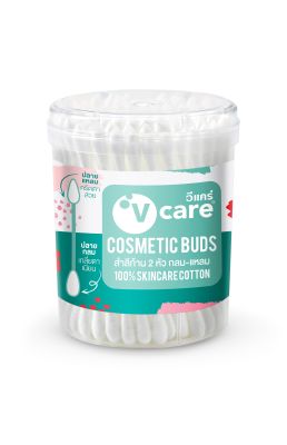 V care วีแคร์ สำลีก้านเพื่อใช้ในการแต่งหน้าโดยเฉพาะ Cosmetic Buds 100 ก้าน