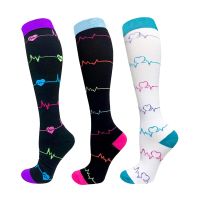 【YD】 Brothock 3 Pairs Compression Socks and Men for Athletic Nursing 20-30mmhg Knee Dropshipping Wholesale