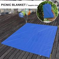 70 * 110cm Ultra-portable Pocket Picnic Mat Outdoor Mat And Mat Waterproof Grass Beach Camping Large Moisture-proof G9O0