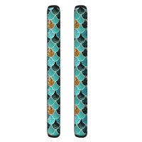 TOADDMOS 2pcs Refrigerator Door Handle Cover Mermaid Printed Handle Anti Skid Protector for Fridge Oven Dishwasher Handle s