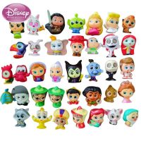 New Genuine Disney Doorables Kawaii Mickey Mouse Princess Anna Elsa Glass Big Eyed Doll Cartoon Figures Model Toys Kids Gifts