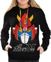 HARIBHAKT Anime Voltes V Womens Hoodie Comfort Sweatshirt Pullover Hooded With Pockets