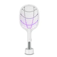 LED Trap Mosquito Killer Lamp 3000V Electric Bug Zapper USB Rechargeable Summer Fly Swatter Trap Flies Insect Pest Controller