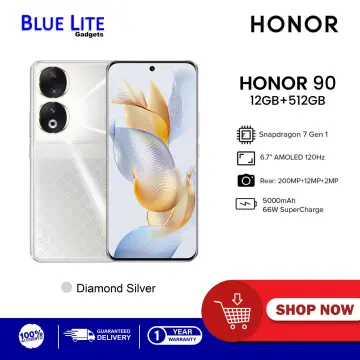 Honor 90 5G Smartphone 12GB 512GB Diamond Silver