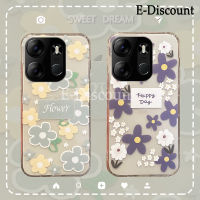 เคส Nillkin สำหรับ Tecno POP 7Pro เคสโทรศัพท์ยอดนิยมเคสซิลิโคนลายดอกไม้กรอบโทรศัพท์แฟชั่น Tecno POP 7 Pro ฝาหลังแบบนิ่ม