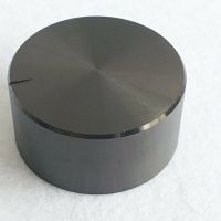 GHH Black 48X22mm Aluminum Potentiometer Knob for 6 mm Knurled Shaft Control Cap Easy To Replace Use MI0451