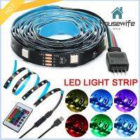 HOUSEWIFE SPACE 0.5-5เมตรค่ะ ไฟเส้น LED แบบ USB 5V ค่ะ 5050 RGB โคมไฟบรรยากาศพื้นหลังทีวี ลดกระหน่ำ กันน้ำกันน้ำได้ ไฟเส้น อุปกรณ์สำหรับห้องครัว