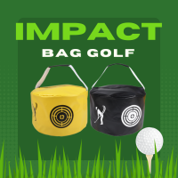 ถูกที่สุด! Impact Bag Golf สำหรับการฝึกImpact กอล์ฟที่ถูกต้อง พกพาสะดวกมาก การฝึกวงสวิงกอล์ฟ, การแก้ไขท่าทางการสวิงที่ไม่ถูกต้อง