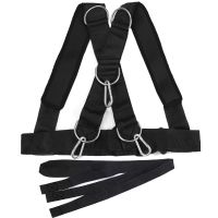 Speed Running Training Straps Sled Shoulder Weight Bearing Vest Power Strength Harness Resistance Trainer Home Gym Fitness