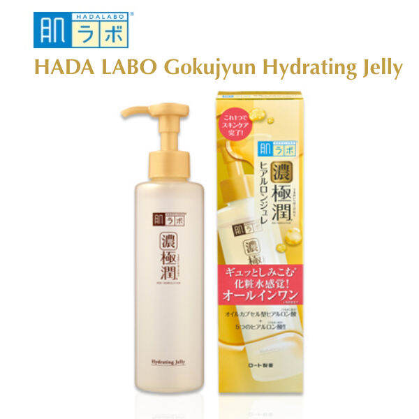 Hada Labo Gokujyun Hydrating Jelly Bottle 180ml Allinone type Serum