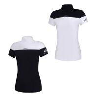 ANEW☈☫ﺴ Titleist Womens golf short-sleeved outdoor sports perspiration breathable quick-drying fashion elastic womens jersey