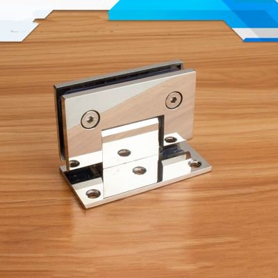 Shower Door Accessories 304 Stainless Steel Solid 90 Degree Bathroom Clip Glass Hinge(XYGL-13) Clamps