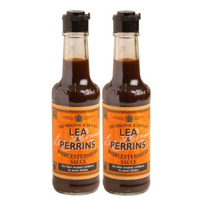 สินค้ามาใหม่! ลีแอนด์เพอร์ริน ซอสเปรี้ยววูตเตอร์ 290 มล. x 2 ขวด Lea&amp;Perrins Worcestershire 290 ml x 2 Bottles ล็อตใหม่มาล่าสุด สินค้าสด มีเก็บเงินปลายทาง