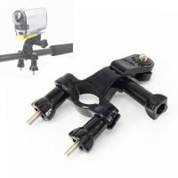 【Direct-sales】 【Big-Sales】 2015จักรยานรถจักรยานยนต์ Handlebar ผู้ถือ Mount Roll Bar Mount สำหรับ HDR-AS100V AS30V AS200V FDR-X1000V Action Cam