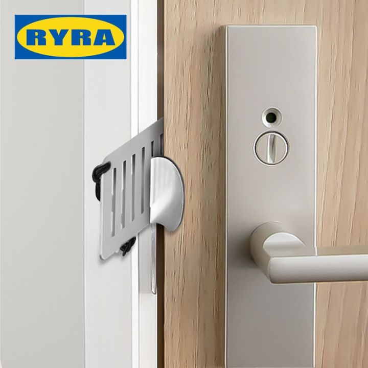 portable-door-lock-safety-latch-metal-lock-home-room-hotel-anti-theft-security-locks-travel-accommodation-door-stopper