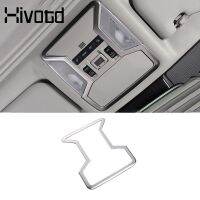 For Toyota Rav4 2021 2022Essories Car Front Reading Light Frame Trim Cover Decoration Interior Mouldings Stainless Steel